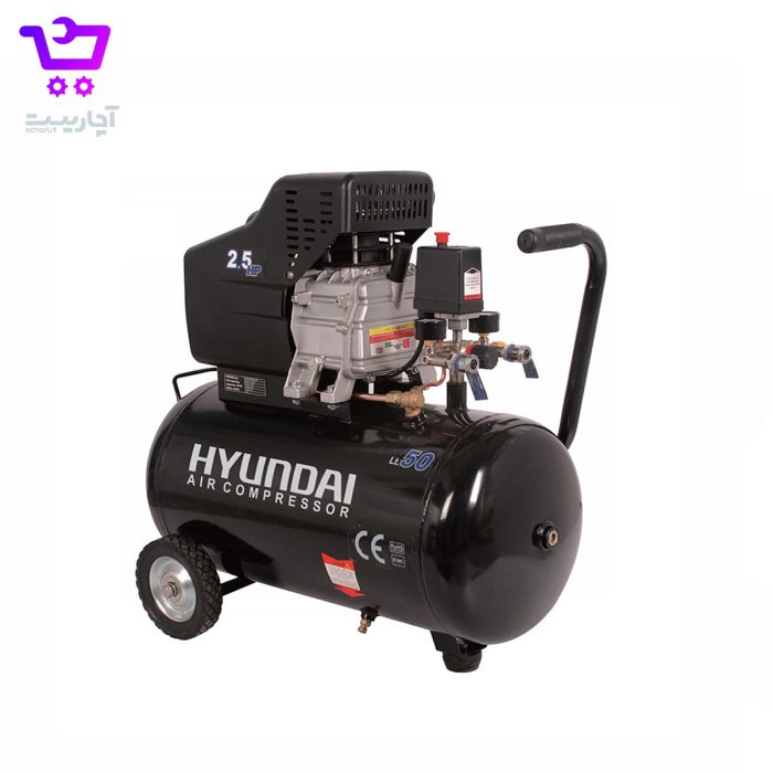 کمپرسور باد دو شیر هیوندای AC-5025 - Image 3