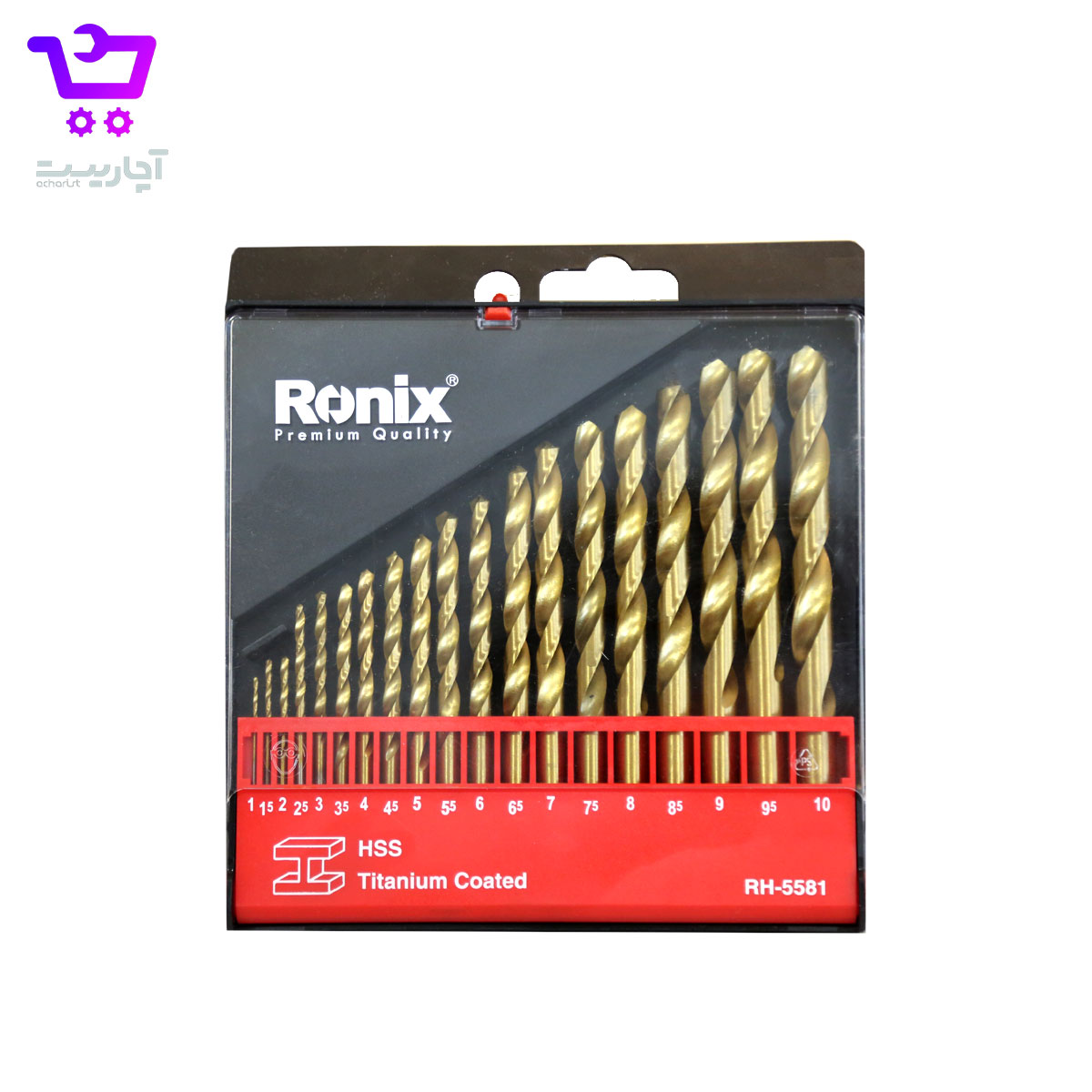 ست مته رونیکس RH-5581 ست مته رونیکس RH-5581