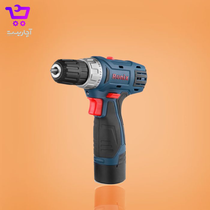 دریل پیچ گوشتی شارژی 12 ولت رونیکس 8012 - Image 2