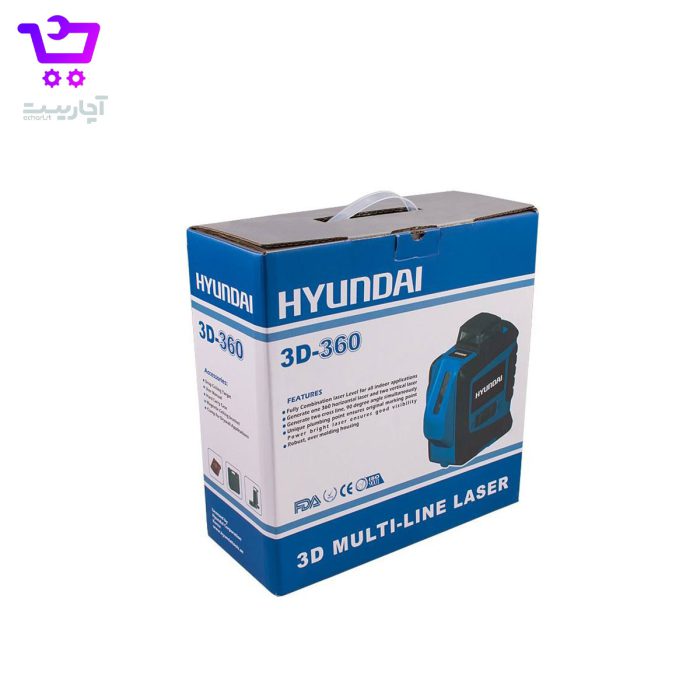 تراز لیزری هیوندای سه بعدی + نقطه زن 3D-360 - Image 5