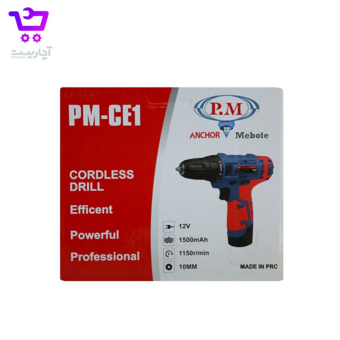 دریل پیچ گوشتی دو باتری پی ام CE1 - Image 6
